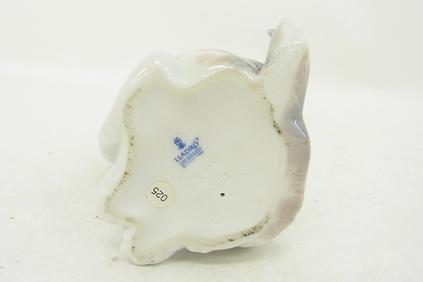 U341-S28-3438 LLADRO リヤドロ 6210 マイフレンド コッカ― 犬 フィギュリン 置物 陶器 現状品⑧_画像5