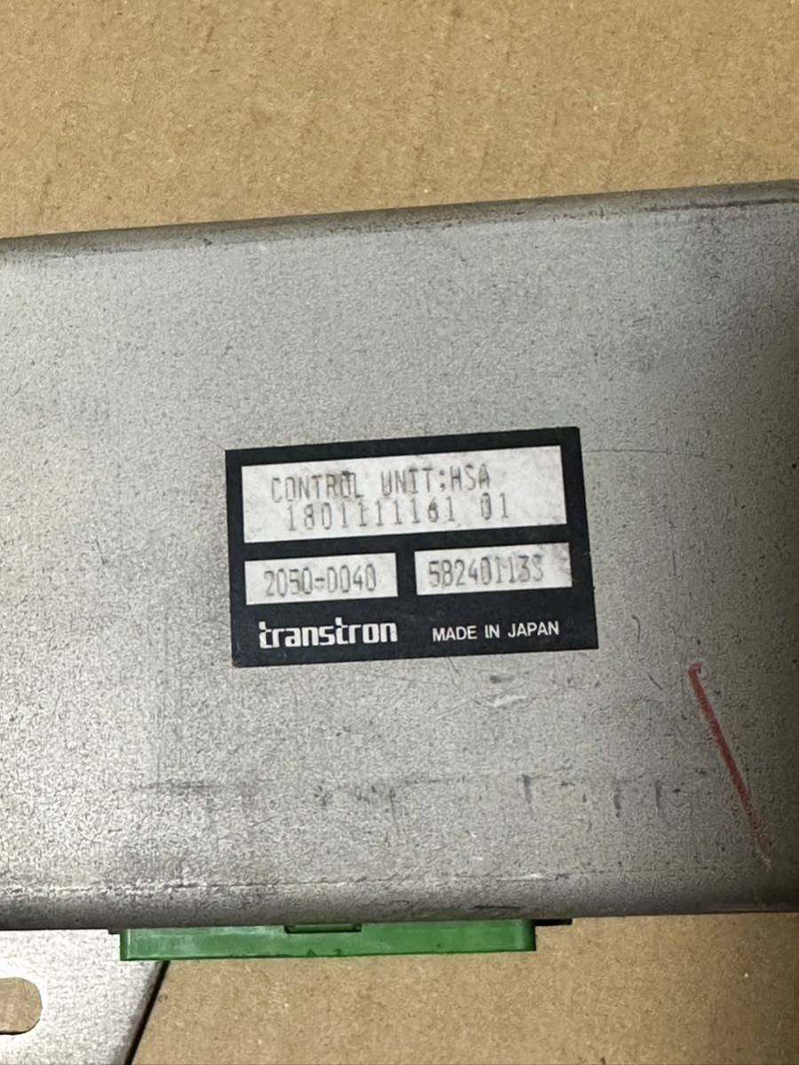 169 いすゞ ギガ PJ-CYJ51W6 いすず　コントロール　ユニット　コンピュータ　HSA 1801111161 01 2050-0040 58240113S コントローラー_画像7