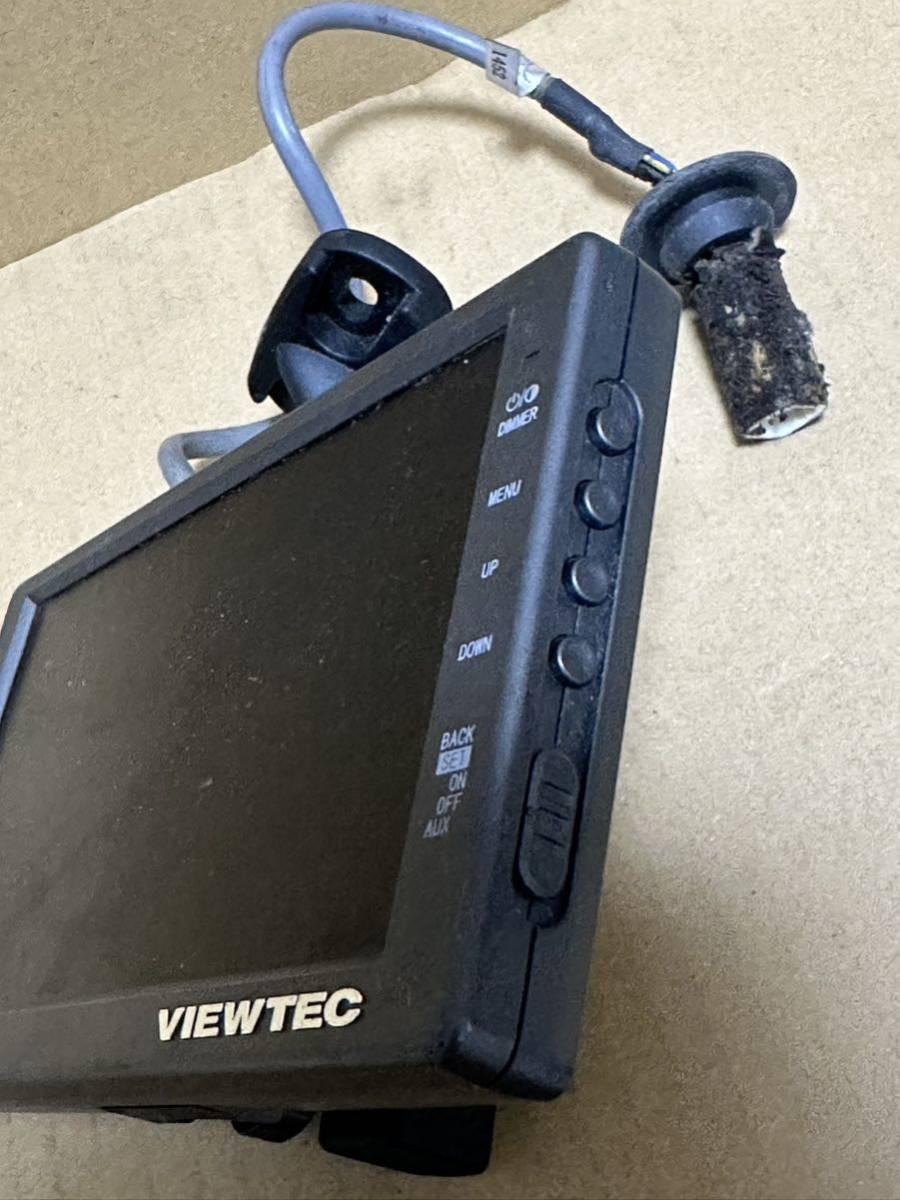 174 VIEWTEC ヴューテック バックモニター バックカメラ用 VH-MN20 動作OK レトロ デコトラ_画像9