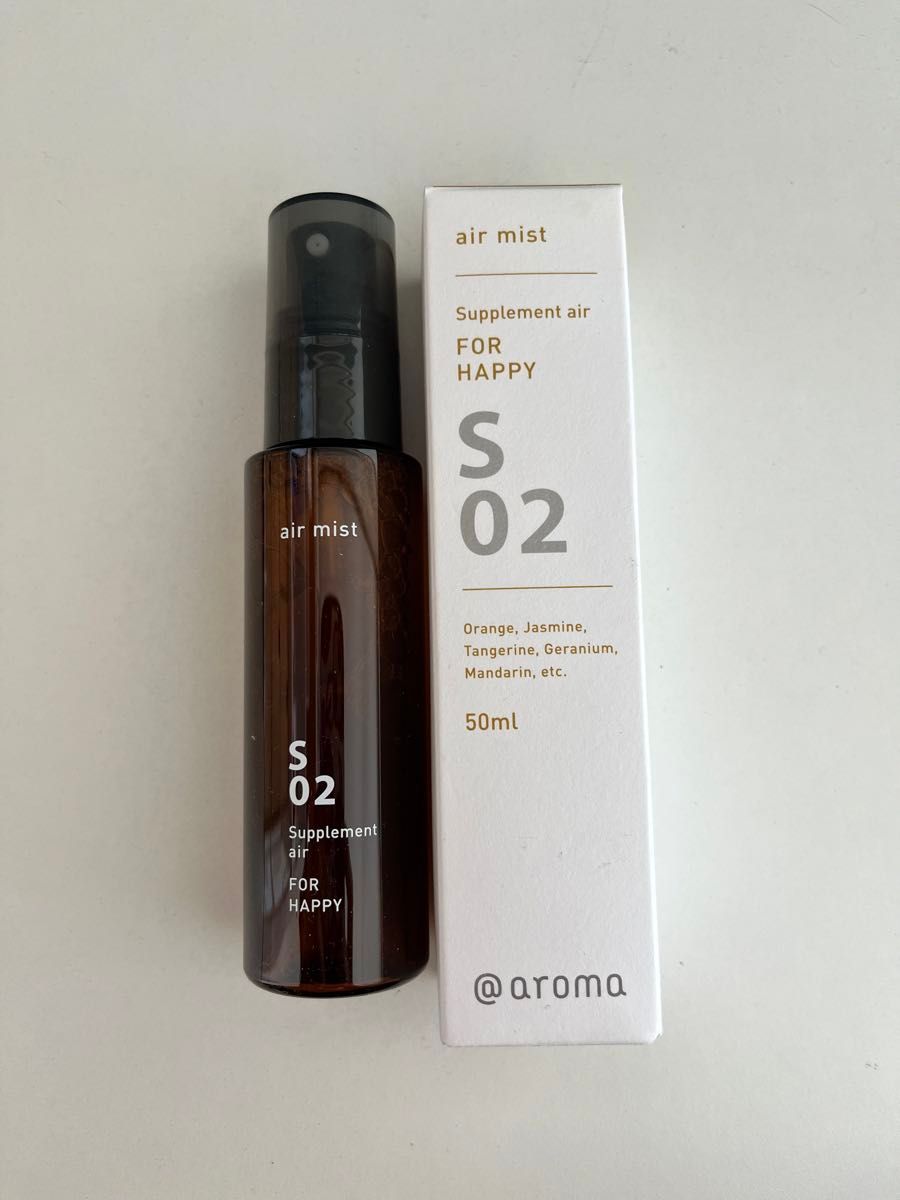 【新品未使用】@aroma S02 ハッピー エアミスト 50ml