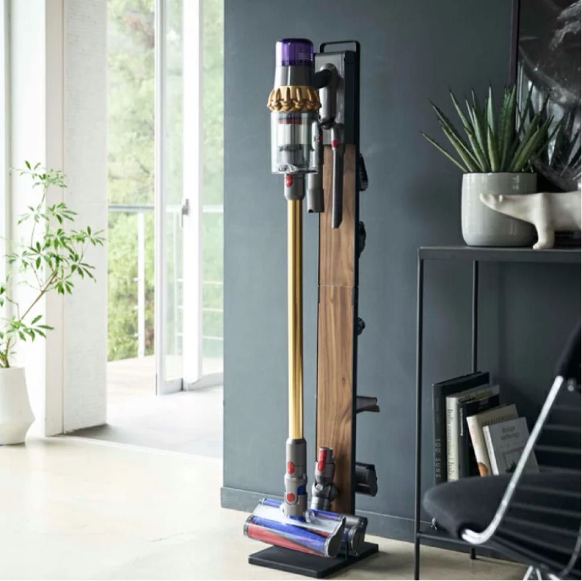 山崎実業 コードレスクリーナースタンド リン RIN ダイソン スタンド 掃除機 dyson スティッククリーナー 山崎実業