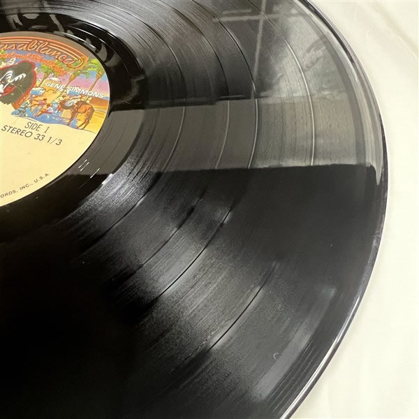 LPレコード KISS Gene Simmons ジーン・シモンズ ジグソーポスター付 日本盤_画像7