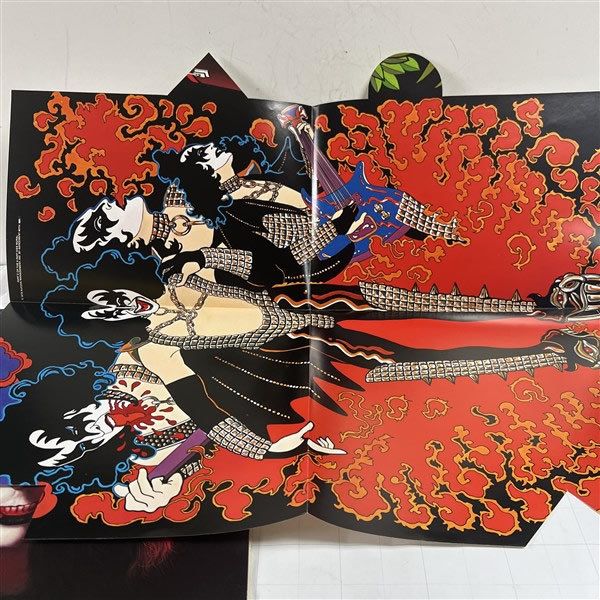 LPレコード KISS Gene Simmons ジーン・シモンズ ジグソーポスター付 日本盤_画像8