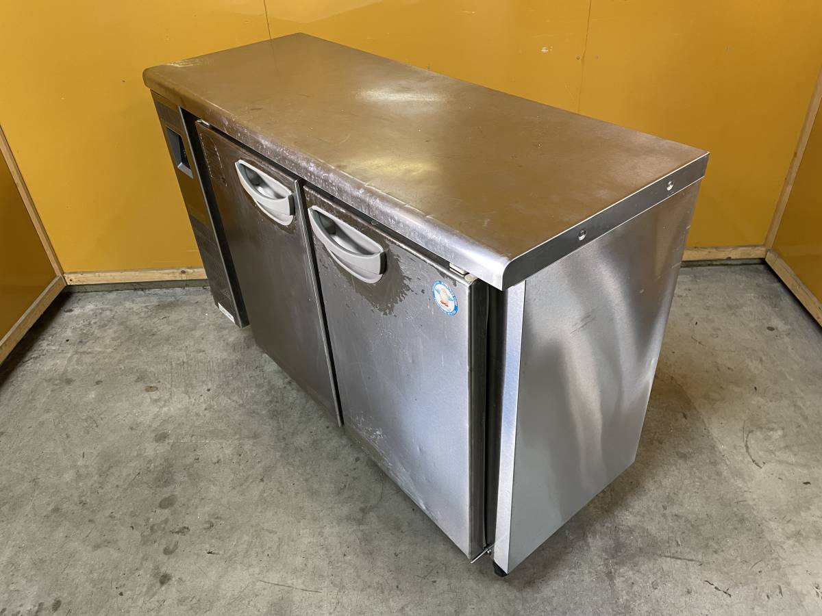分解洗浄済 動作確認済 フクシマガリレイ テーブル型冷蔵庫 冷蔵コールドテーブル TMU-40RM2-F 2017年製 W1200 中古 厨房機器 岐阜発_画像2