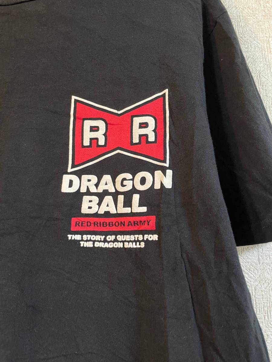 DRAGON BALL　ドラゴンボール　半袖　Tシャツ　レッドリボン軍　RED RIBBON　アニメ　ANIME　漫画　ブラック　黒　3Lサイズ_画像3