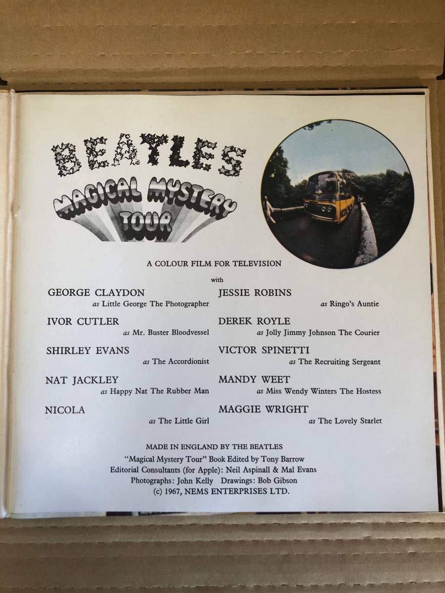 LPレコード ビートルズ THE BEATLES マジカル・ミステリー・ツアー Magical Mystery Tour(EAS-80569)_画像3
