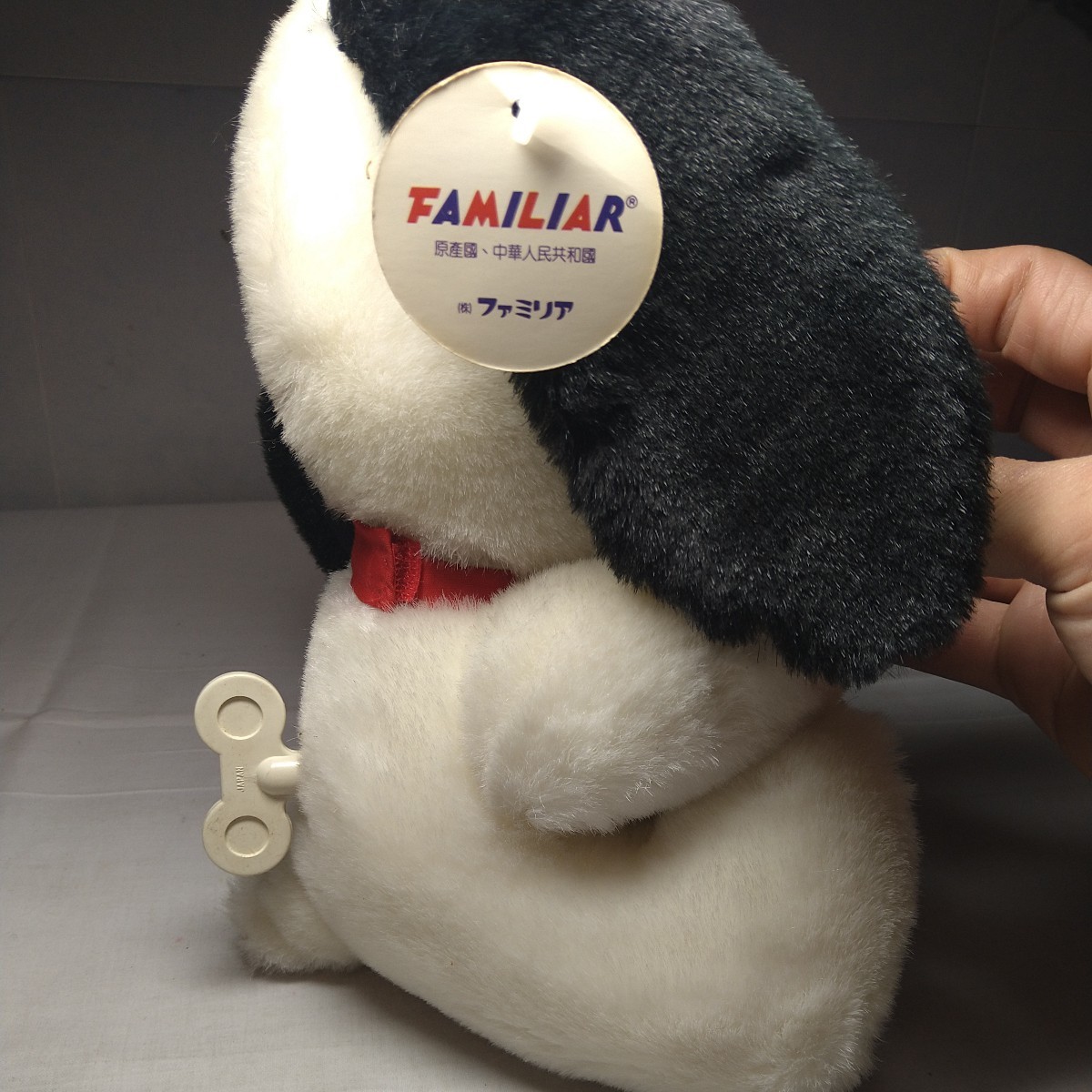 n-1001◆ぬいぐるみ　FAMILIAR SUPERSOFT SNOOPY/ファミリア スヌーピー 韓国製 全高約48cm 昭和レトロ ◆状態は画像で確認してください_画像4