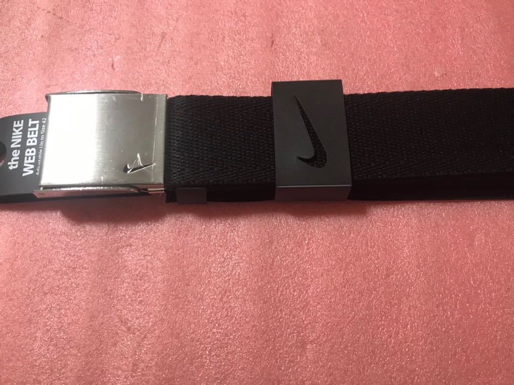 ナイキゴルフ Single Web Belt 　シングル ウェブ ベルト ブラック　NIKE_画像5