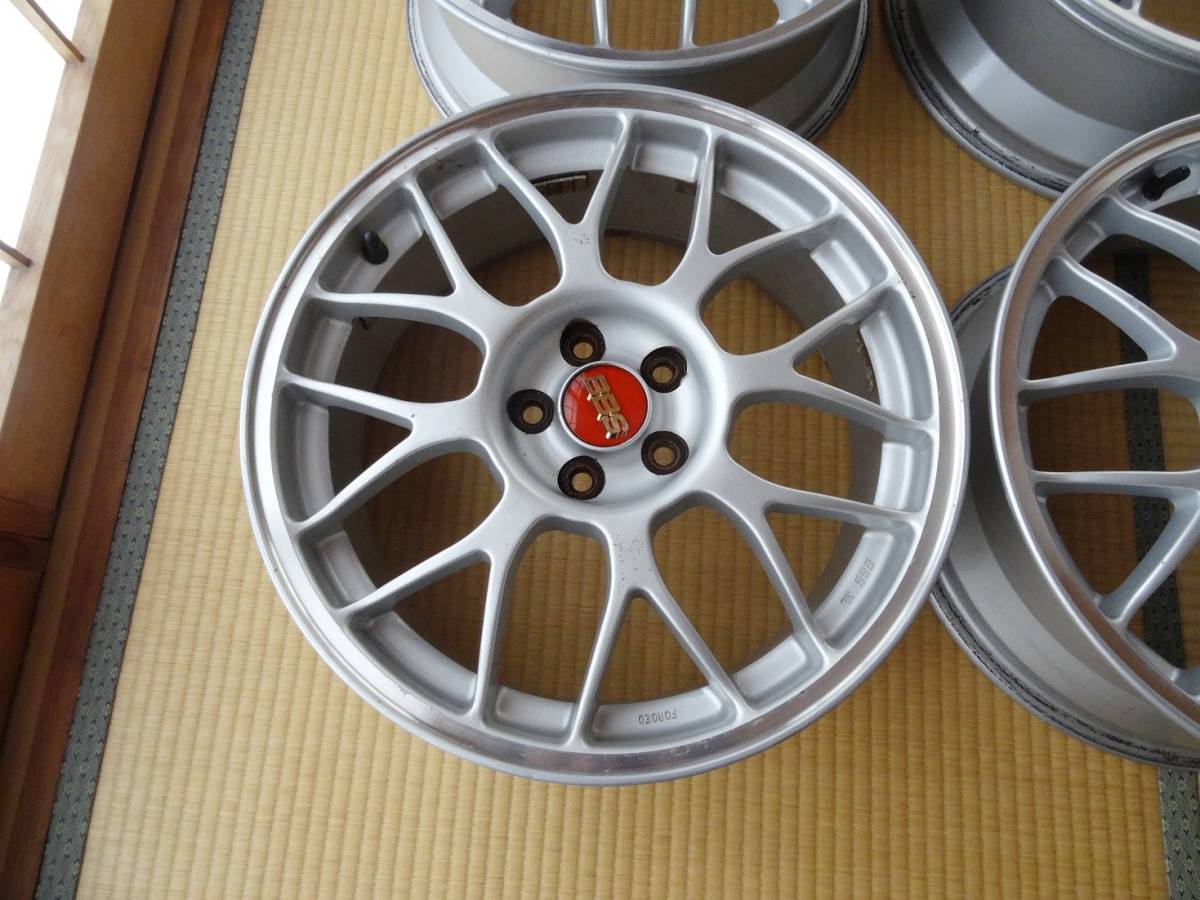 ガリガリ無 スバル 純正 BBS17インチ 4本 レガシー プリウス レクサス CT 86 BRZ カローラ_画像4