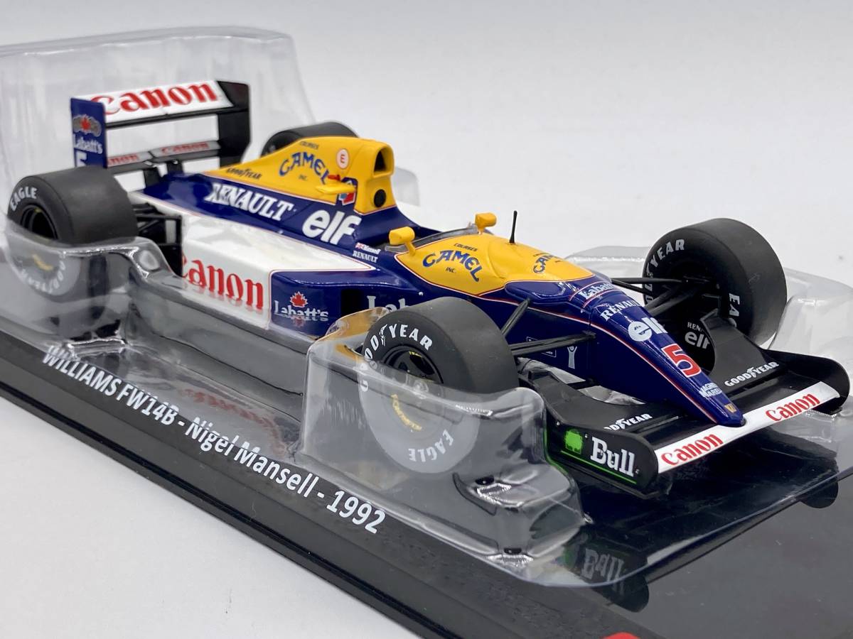 Premium Collectibles 1/24 ウィリアムズ FW14B #5 N.マンセル CAMEL加工(カナダGP) 1991 World Champion ビッグスケール F1 コレクション_画像1