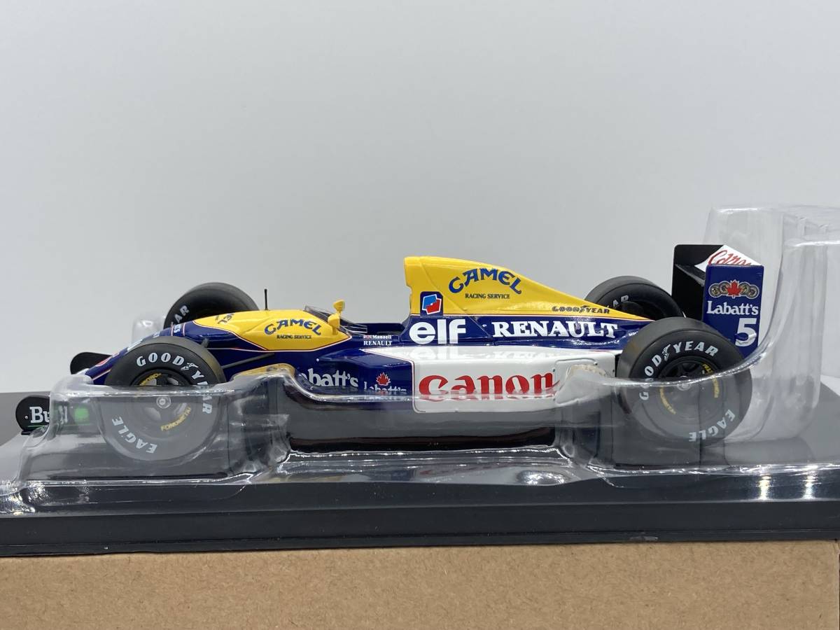 Premium Collectibles 1/24 ウィリアムズ FW14B #5 N.マンセル CAMEL加工 フランスGP 1991 World Champion ビッグスケール F1 コレクション_画像6