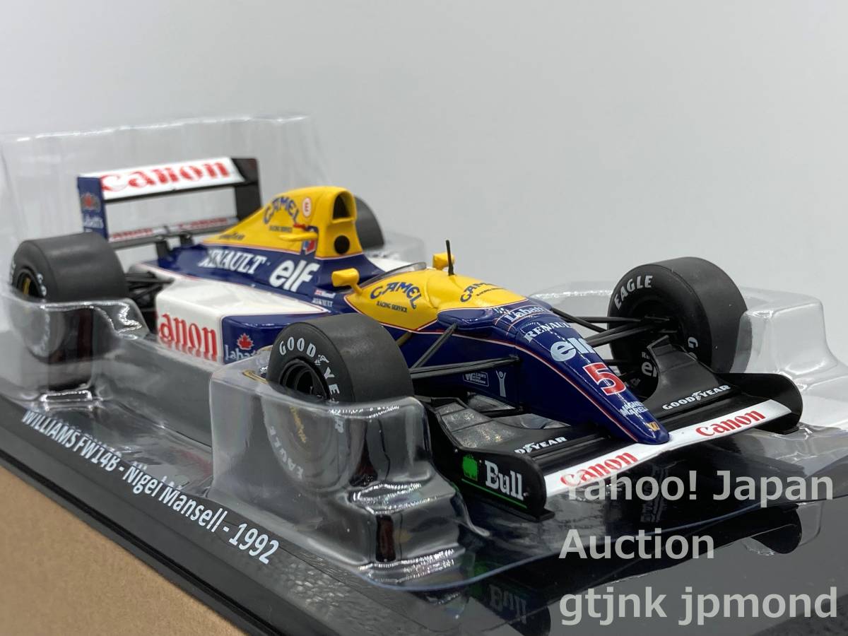 【ラス1】 Premium Collectibles 1/24 ウィリアムズ FW14B #5 N.マンセル CAMEL加工 フランスGP 1992 ビッグスケール F1 コレクションの画像2