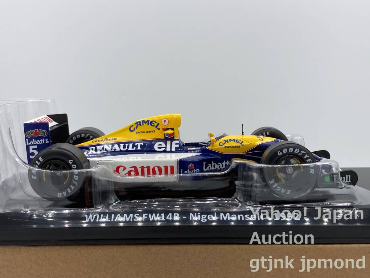 【ラス1】 Premium Collectibles 1/24 ウィリアムズ FW14B #5 N.マンセル CAMEL加工 フランスGP 1992 ビッグスケール F1 コレクションの画像5