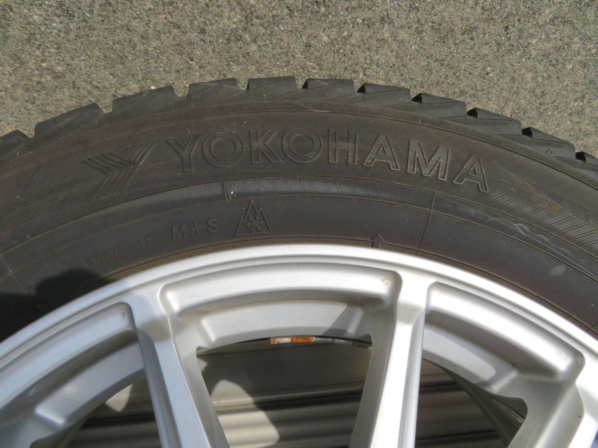 美品★プリウスα ヴォクシーノア SAI ステップワゴン／ストリームYOKOHAMA★iceGUARD6 iG60 205/60R16　16インチDouble V1バリ溝_画像8