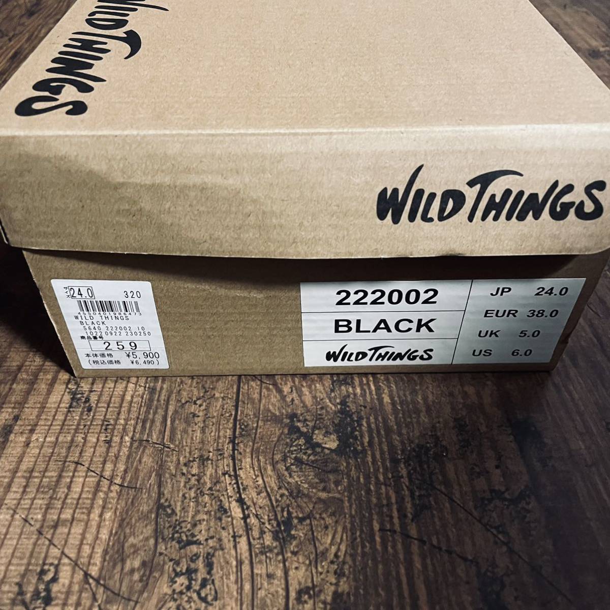 WILD THINGS 2WAY モックシューズ ブラック 24 防水 防滑 軽量 スリッポン サンダル スニーカー 登山 キャンプ 釣り アウトドア おしゃれ_画像6