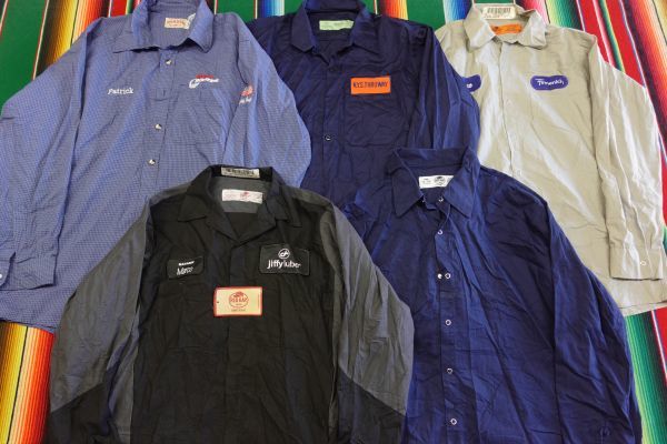 LSH-WK1 レッドキャップ REDKAP 長袖ワークシャツ ワッペン￥1～ビンテージUS古着卸セット業者まとめ売り_画像1