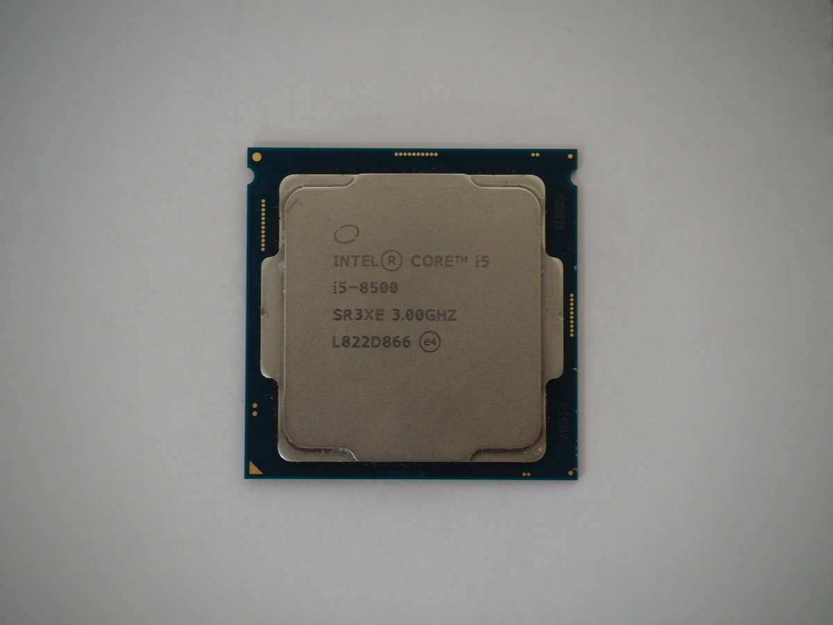 【ハード王】中古CPU/Corei5-8500 SR3XE 3.00GHz/7969-C_画像1