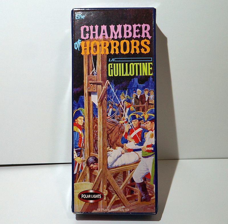 ポーラライツ CHAMBER OF HORRORS GUILLOTINE 恐怖の部屋 ギロチン 蝋人形館 ギミック オーロラ モンスター フィギュア プラモデル