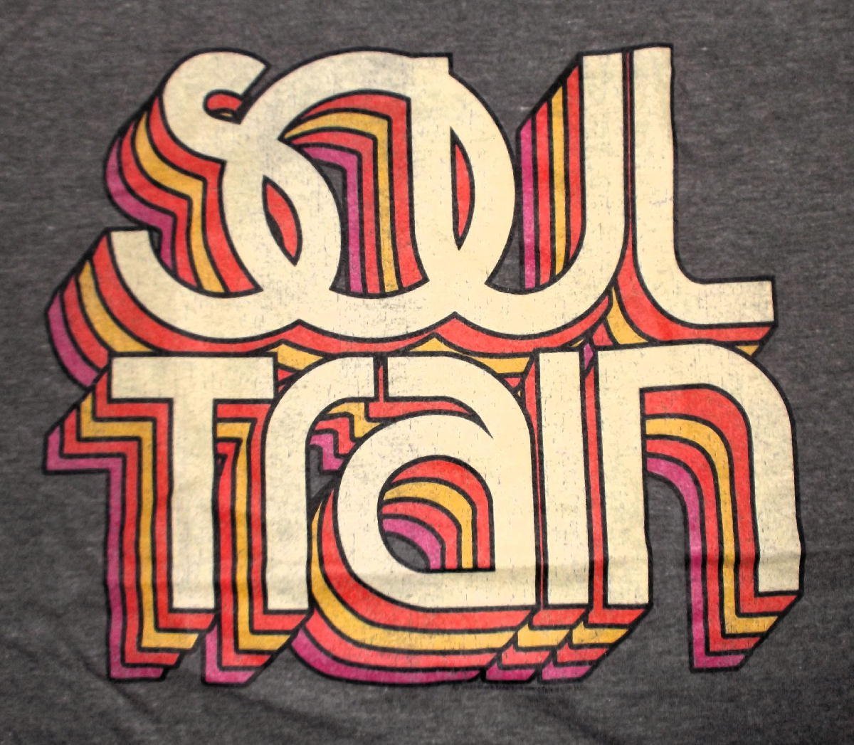 ★ソウル トレイン Tシャツ Soul Train SOUL FUNK DISCO - L 新品,正規品 funky dance black music 70s r&b_画像1