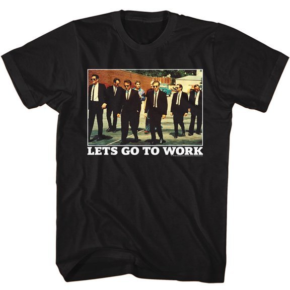 ★レザボア ドッグス Tシャツ RESERVOIR DOGS LETS GO TO WORK - M 正規品 クエンティン タランティーノ kill bill pulp fiction ムービー_画像1