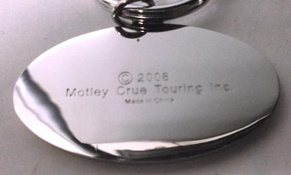 * Motley Crue цепочка для ключей Motley Crue стандартный товар L.A. metal 