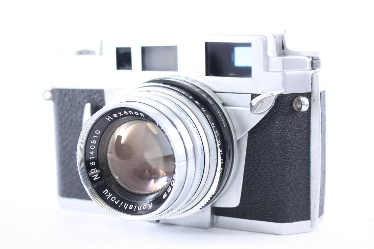 ★極美品★コニカ KONICA IIIA Hexanon 50ｍm f1.8 ★シャッター全速OK★#J005_画像2