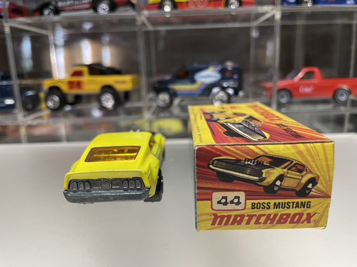 ★ビンテージトイ マッチボックス ミニカー NEWNo.44 BOSS MUSTANG　MATCH BOX イングランド製_画像7