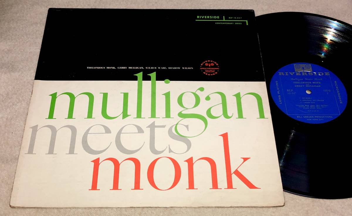 期間限定値下●極美再生！Mono青大Inc.無しPAT#完オリThelonius Monk & Gerry Mulligan / Mulligan Meets龍虎相撃つワンホーン大傑作の画像1