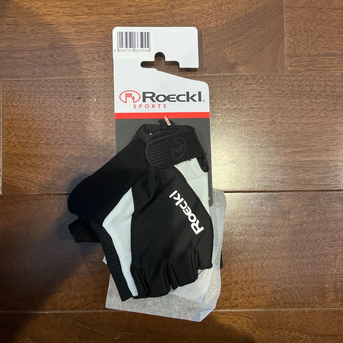 Roeckl Sports Basel Cycling Gloves - black/white (リッケル スポーツ バーゼル サイクリング グローブ）ブラック/ホワイト サイズ8_画像2