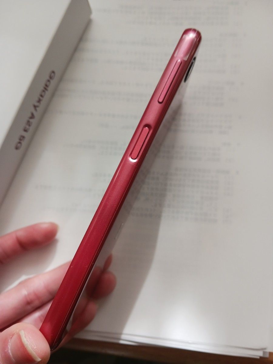 美品 Galaxy A23 5G red UQ Android スマホ本体 SAMSUNG レッド 美品 Galaxy A23 5G red UQ Android スマホ本体 SAMSUNG レッド