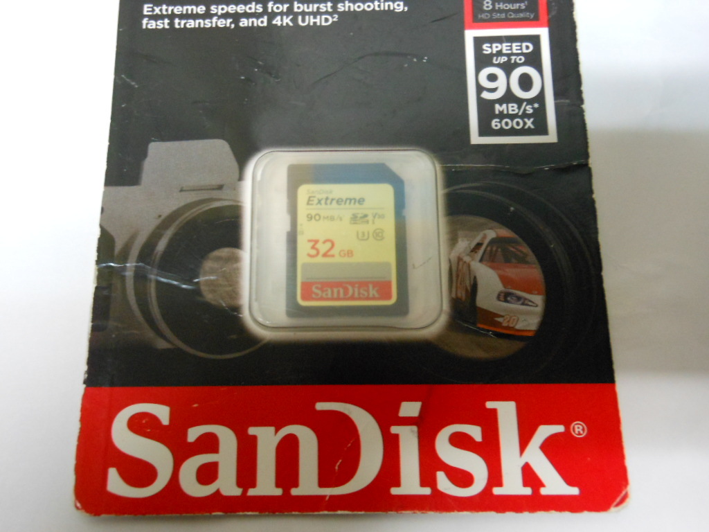 ☆新品未使用☆サンディスク32GB コンパクトフラッシュ 90MB/S CF San disk _画像1