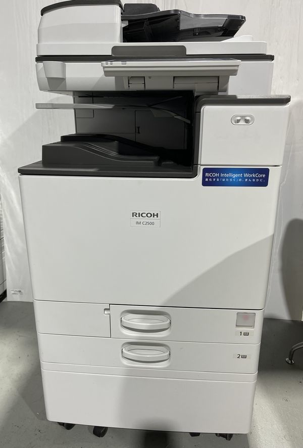 関東地区限定送料無料　リコーカラー複合機　IMC2500　カウンター少　コピー/FAX／プリンター/スキャナー機能_画像1