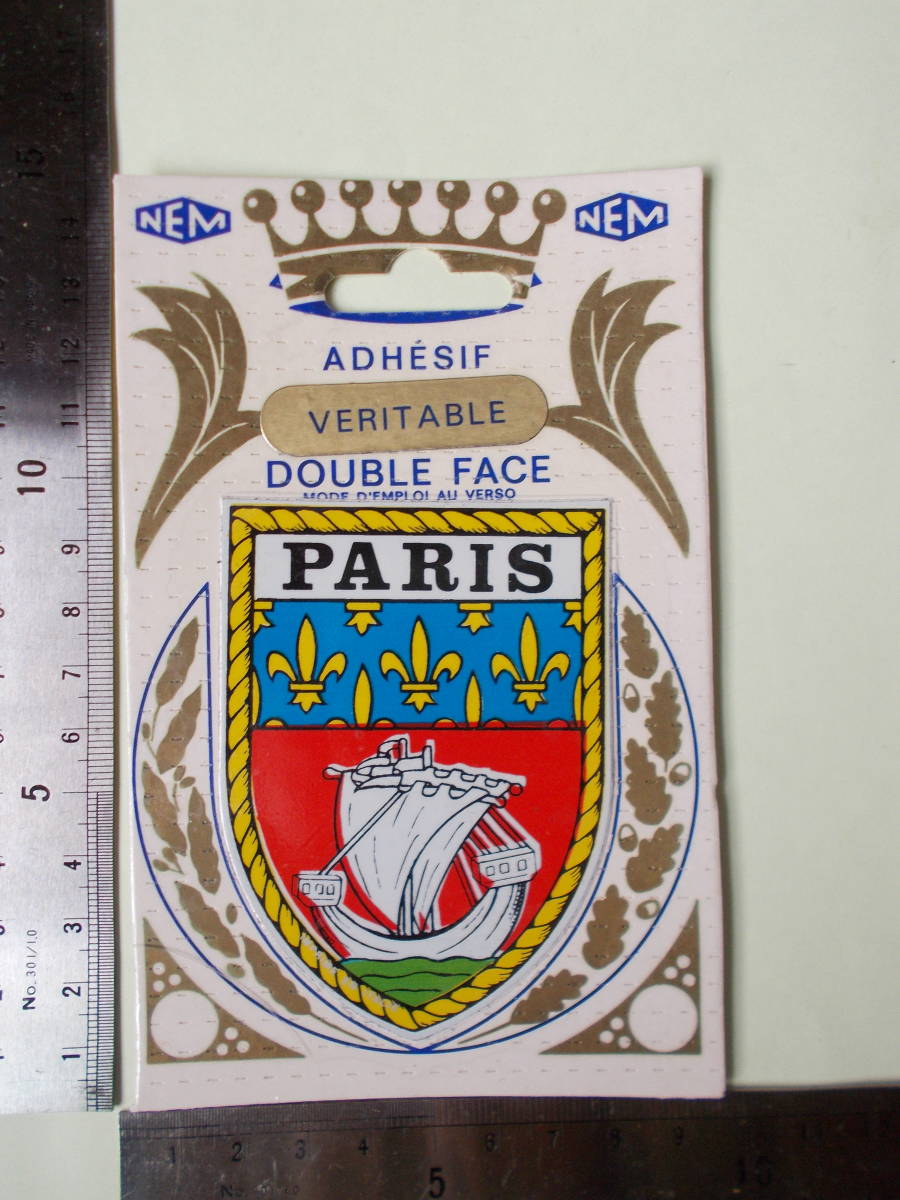 PARIS seal post card shape . go in / actual place buy goods regular & Vintage?