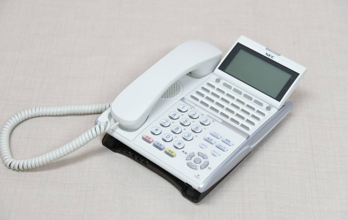 * NEC Aspire UX DT800 Series ITZ-24D-2D(WH)TEL 24 button IP multifunction telephone machine 10 pcs. set *