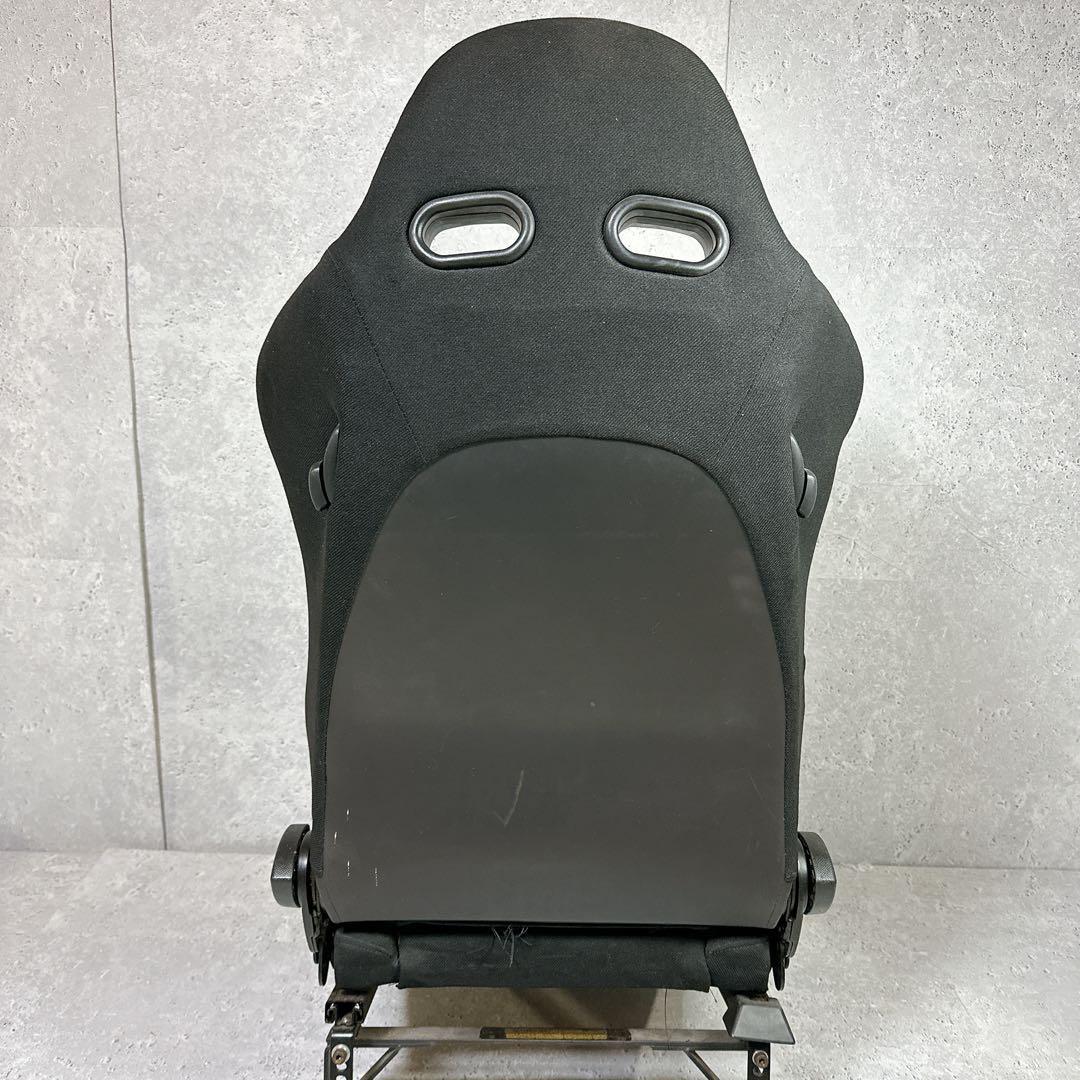 【クリーニング済み】レカロ SR4 セミバケットシート セミバケ RECARO 黒 ブラック リクライニングバケット 一脚 ゴルフ3の画像4