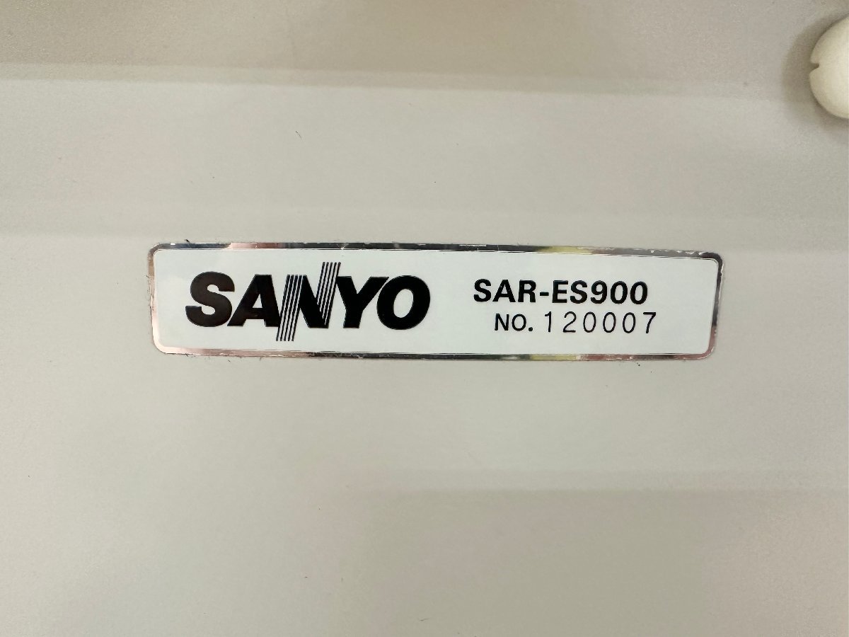 SANYO サンヨー オープン冷蔵ショーケース SAR-ES900 2011年製 W900×D750×H1200 照明 キャスター付き 100V 動作確認済 中古 催事 店舗_画像8