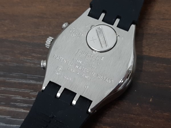 UJFO41　ジャンク品　時計　腕時計　おまとめ　部品取り　CITIZEN　バーバリー　SWATCH　ELGIN　刻印あり_画像8