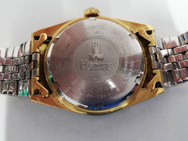 BJFO22　ジャンク品　時計　腕時計　部品取り　おまとめ6点　CYMAシーマ　GUESS　Klaeuse　など_画像8