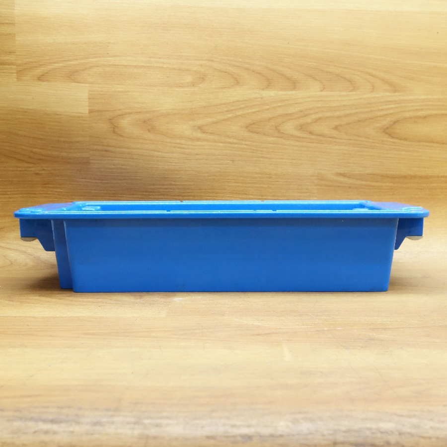 [現状品] 10個セット ドル箱 小物/工具ケース 硬質 プラスチック 青色_画像4