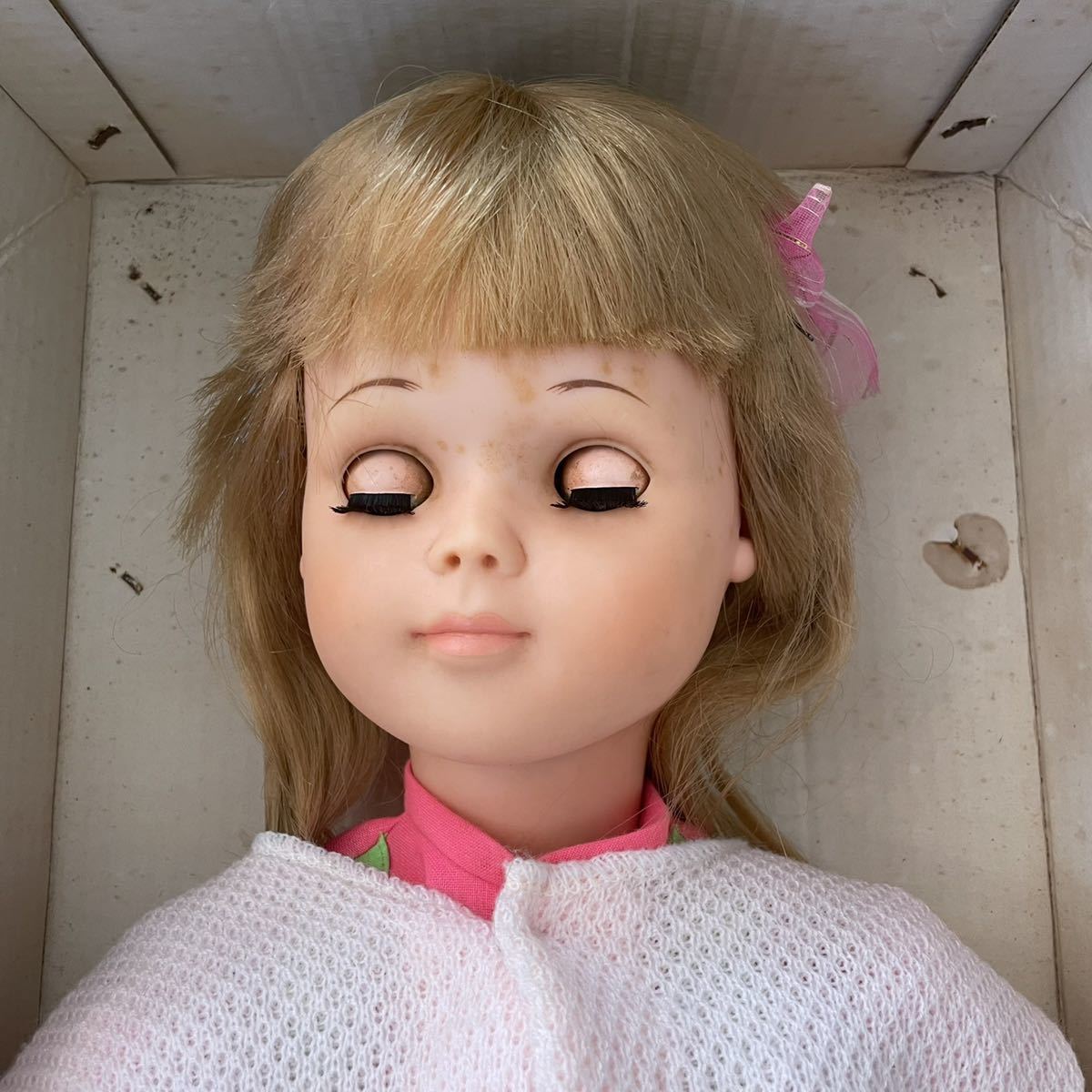 ジャンク シバ 昭和レトロ 当時物 歩行人形 ジュンちゃん 78cm ジャンク シバ 昭和レトロ 当時物 歩行人形 ジュンちゃん 78cm