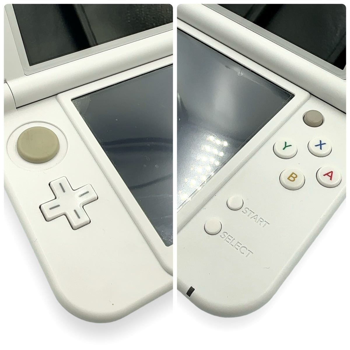 液晶極美品】任天堂 new ニンテンドー 3DS LL 本体 パール