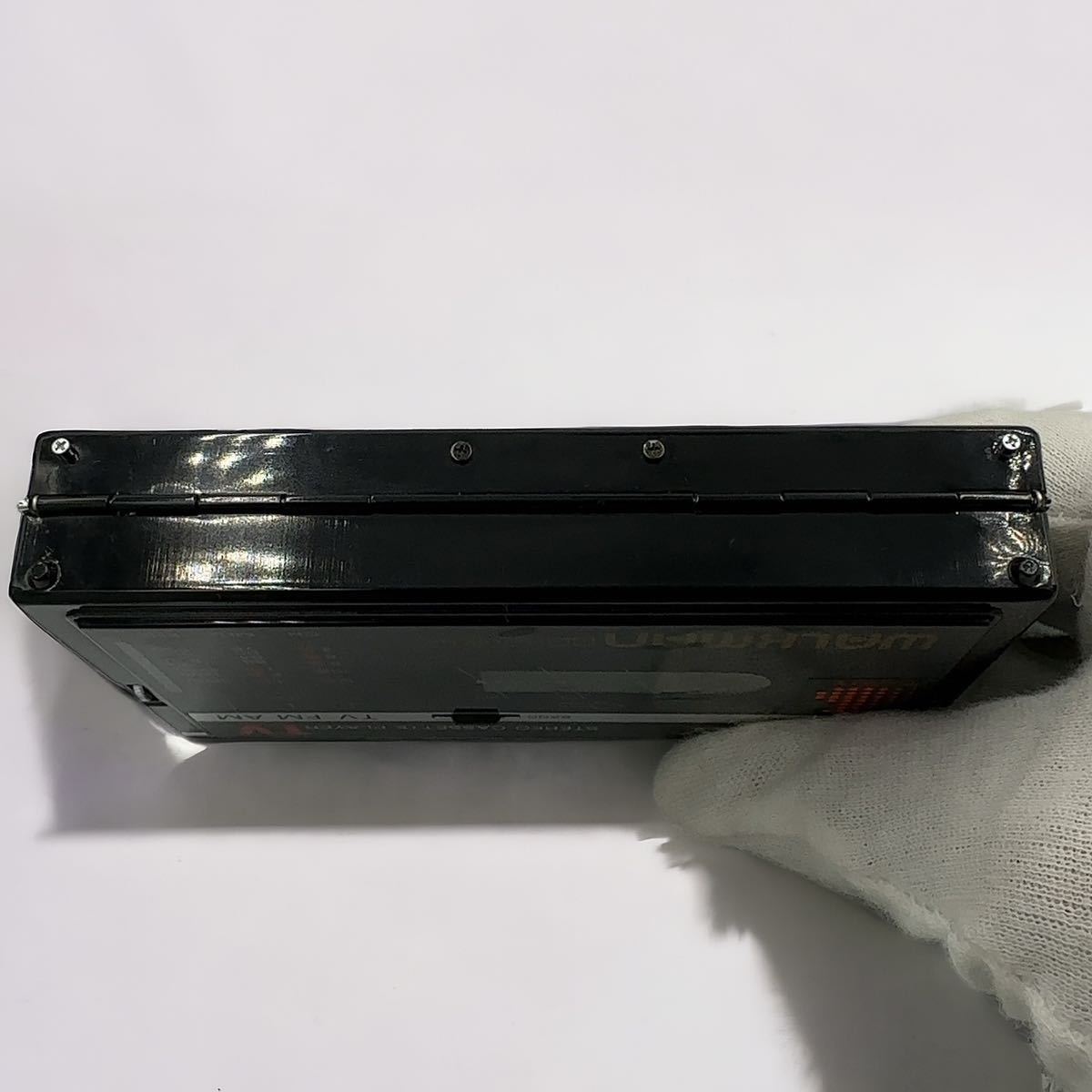 SONY ソニー WM-F30 Cassette WALKMAN カセットウォークマン ポータブルカセットプレイヤー 通電確認済み 現状品_画像4