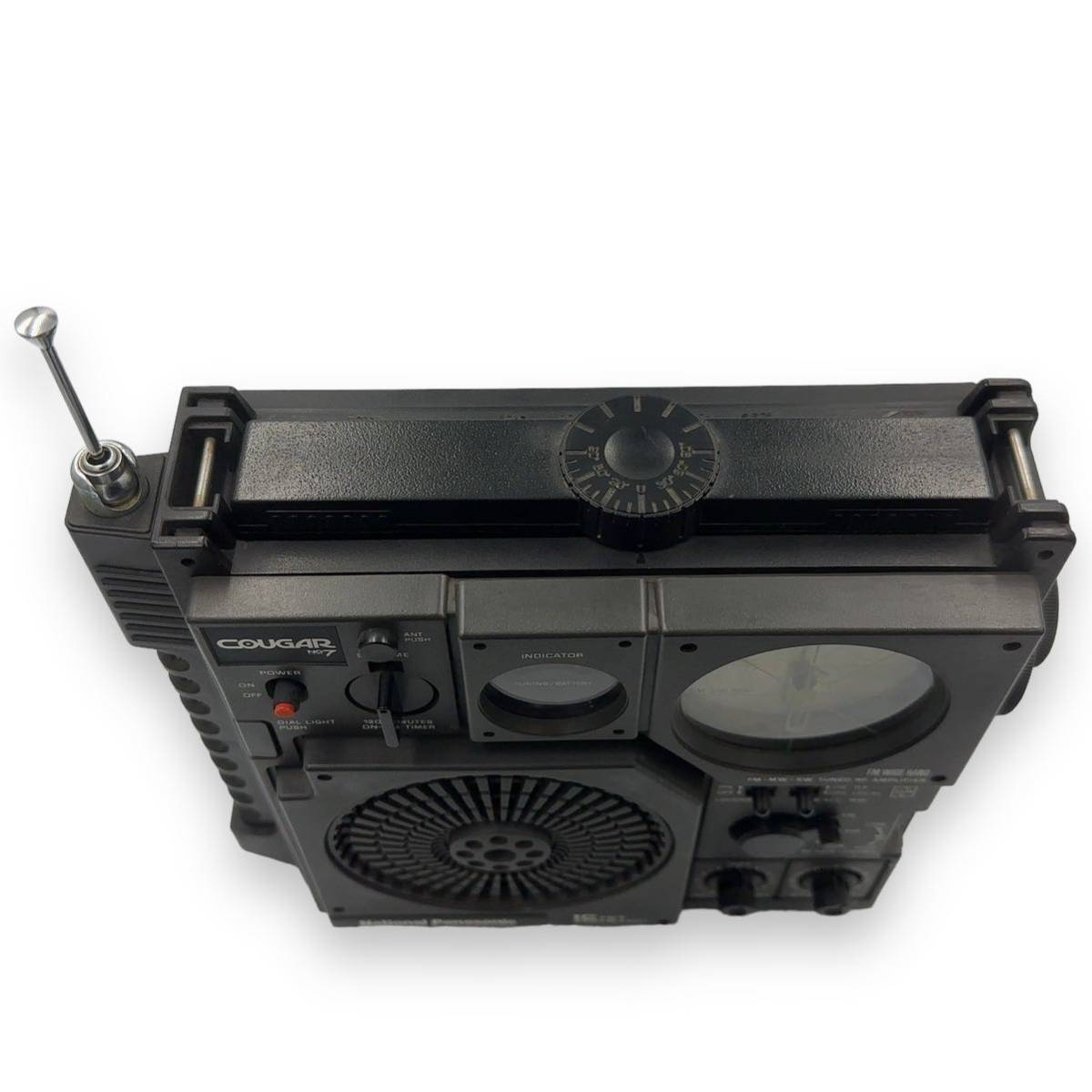 9030円 National Panasonic COUGAR クーガ No.7 ラジオ AM/FM 9030円 National Panasonic COUGAR クーガ No.7 ラジオ AM/FM