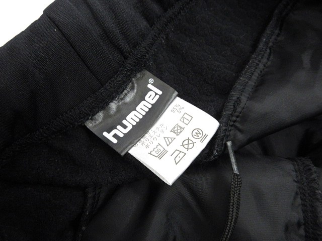 ヒュンメル hummel パデッドショーツ 中綿 ナイロン ハーフパンツ HAT6003 ブラック size L メンズ_画像6