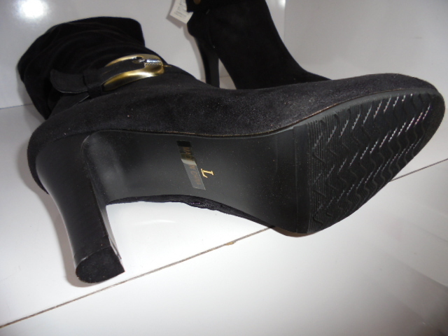 * unused goods high heel boots 24cm L size regular price 6,980 jpy H2565p
