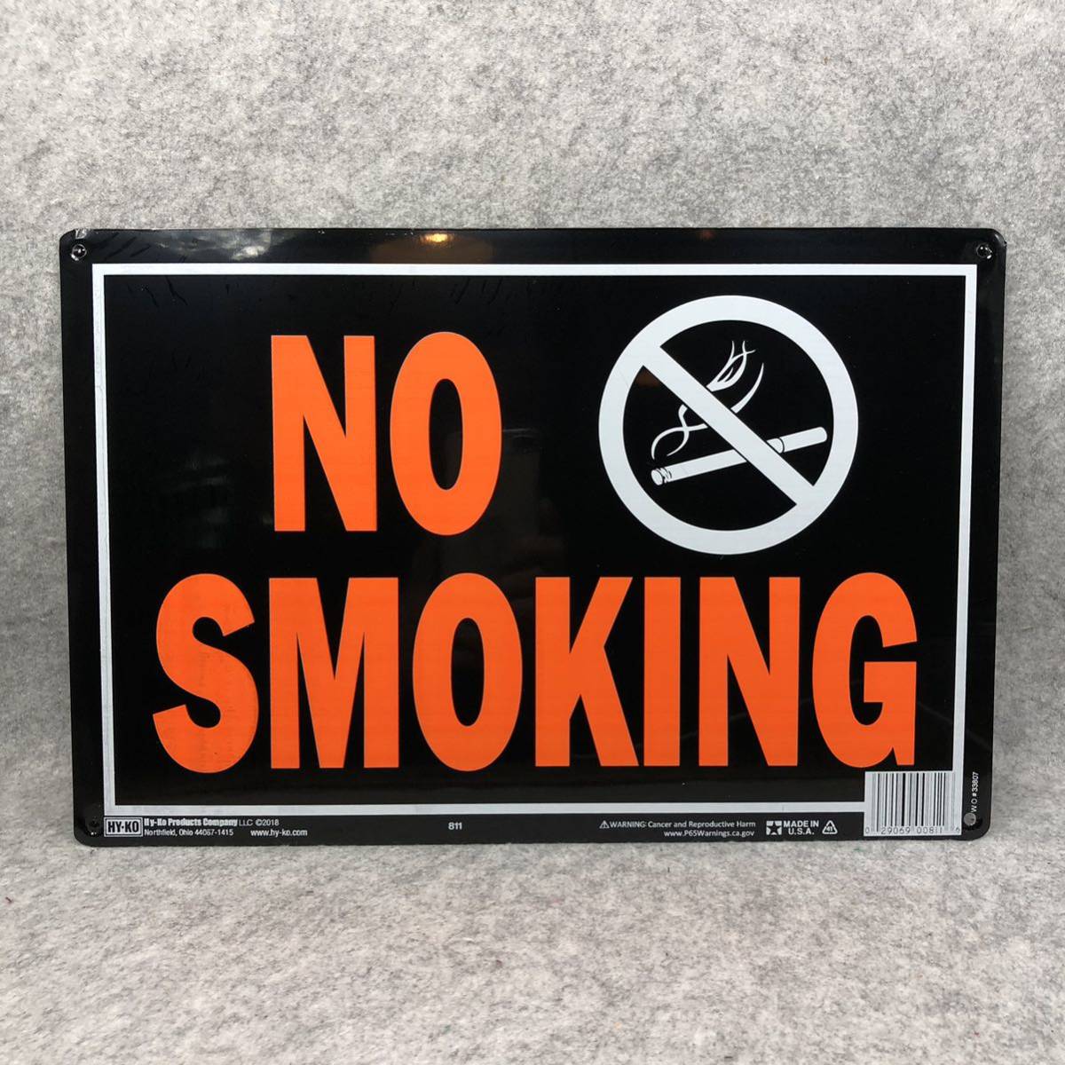 ** #NO SMOKING #SIGN # цепь имеется примерно 50cm #PLATESIGN #ALUMINUMSIGN #SIGNBOARD #MadeInUSA #HY-KO #DIY # табличка # путеводитель доска **