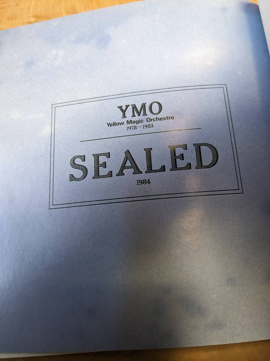 「YMO sealed―1978-1983」 Сёва ５９ год ３...　【 доставка бесплатно 】