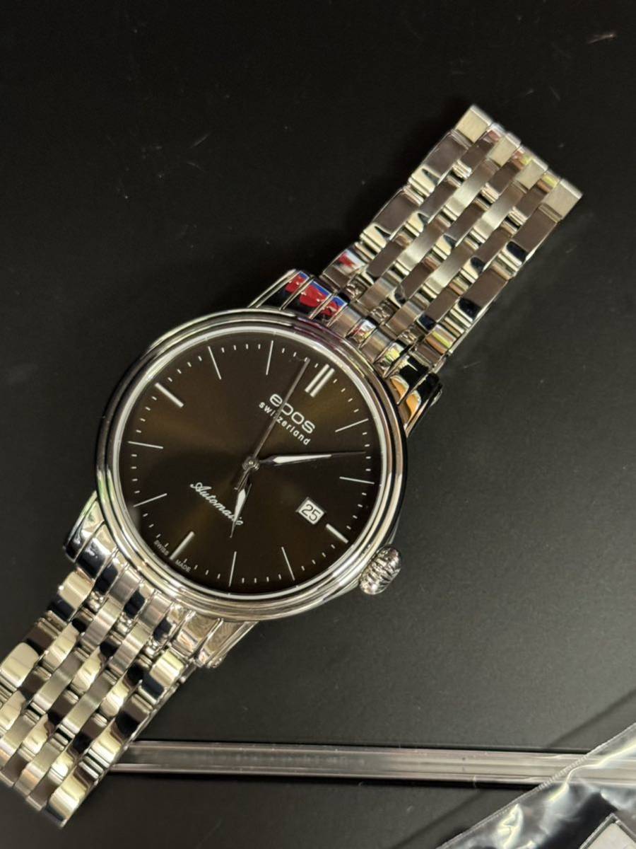 新品未使用　エポス　エモーション　腕時計　メンズ　３３９０BRM 箱保証書有り　スイス時計　EPOS_画像2