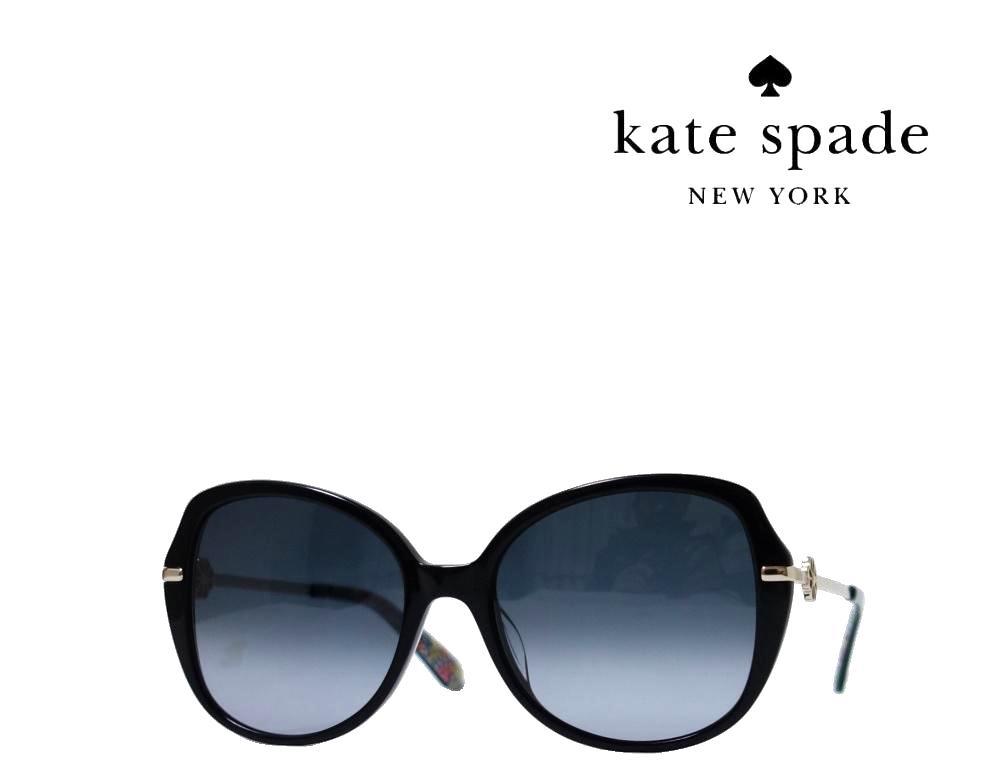 【Kate spade】　ケイトスペード　サングラス　TALIYAH/G/S　807　ブラック・ゴールド　アジアンフィツト　国内正規品_画像1