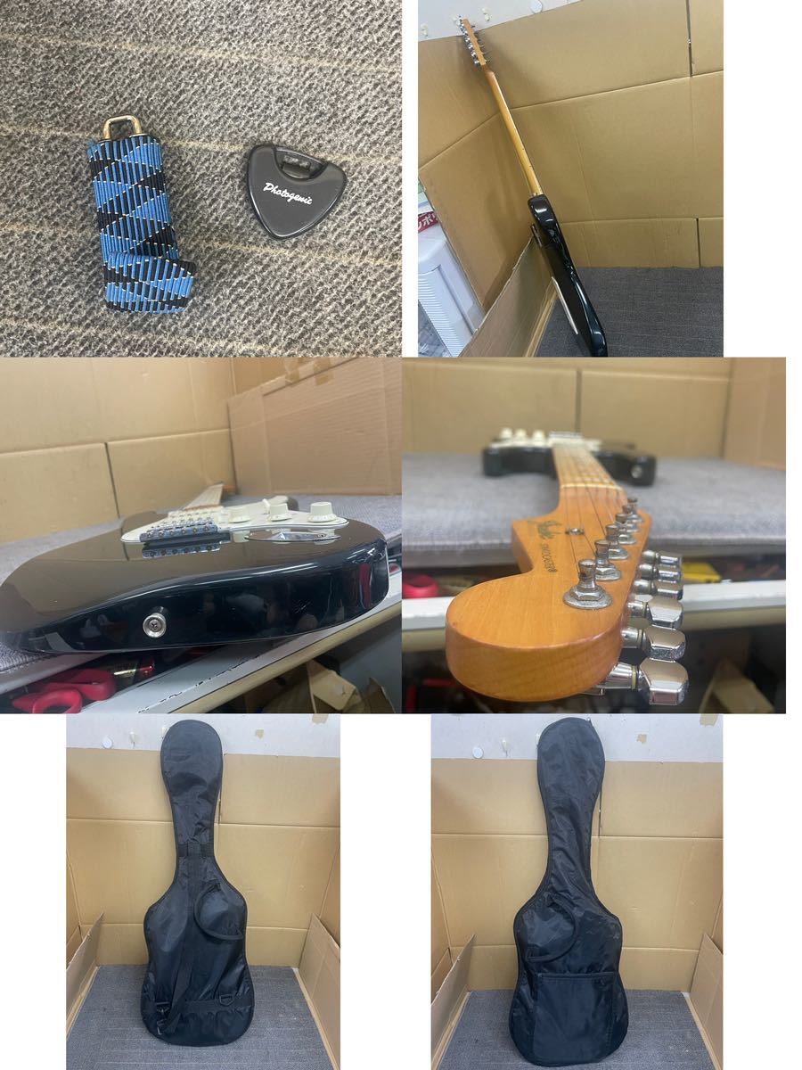 Fender フェンダー STRATOCASTER 音出、雑音は無いです、調整簡単の確認出来ました、現状品の画像10